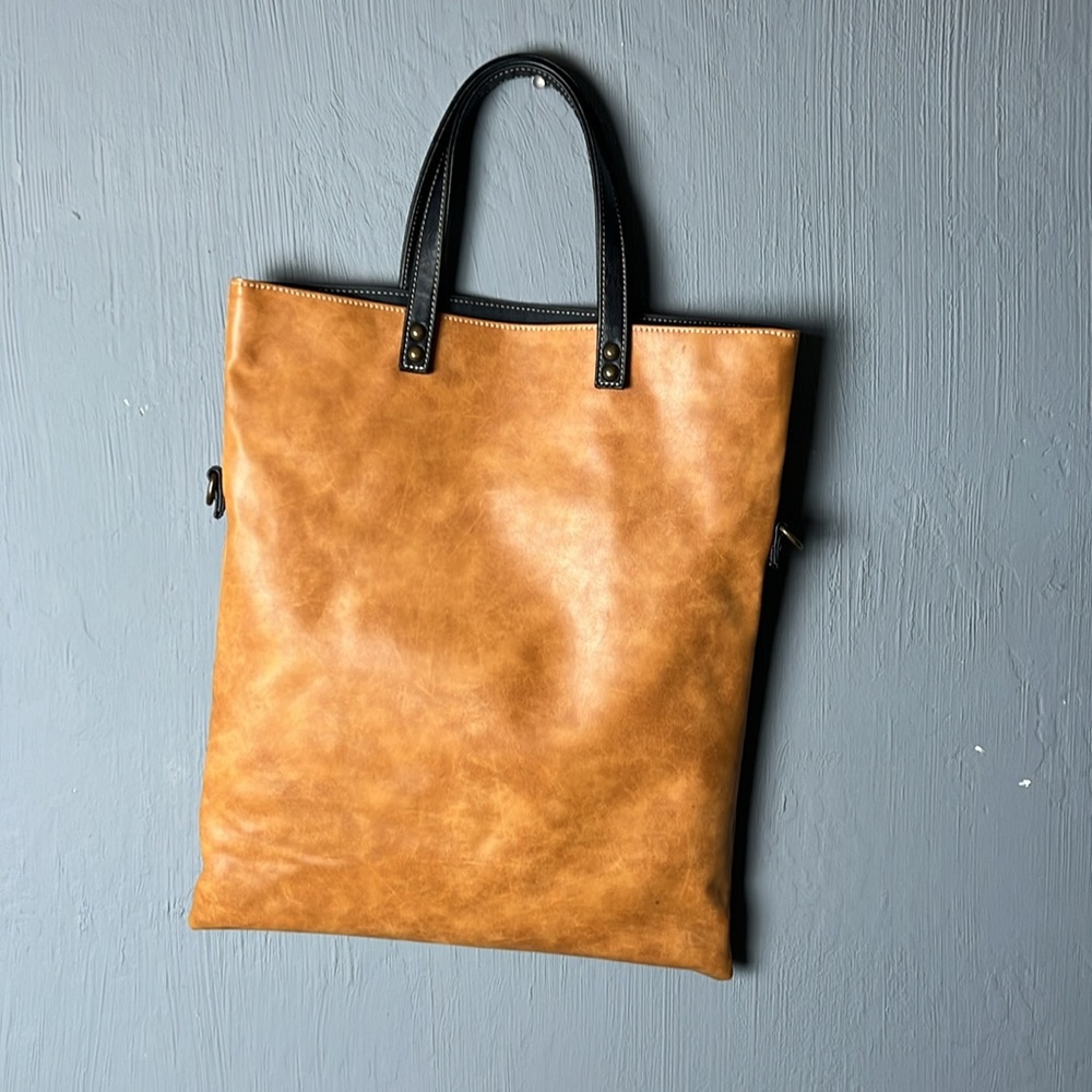 Kassiopea Patchwork Tote Bag No Shoulder Strap - image 2